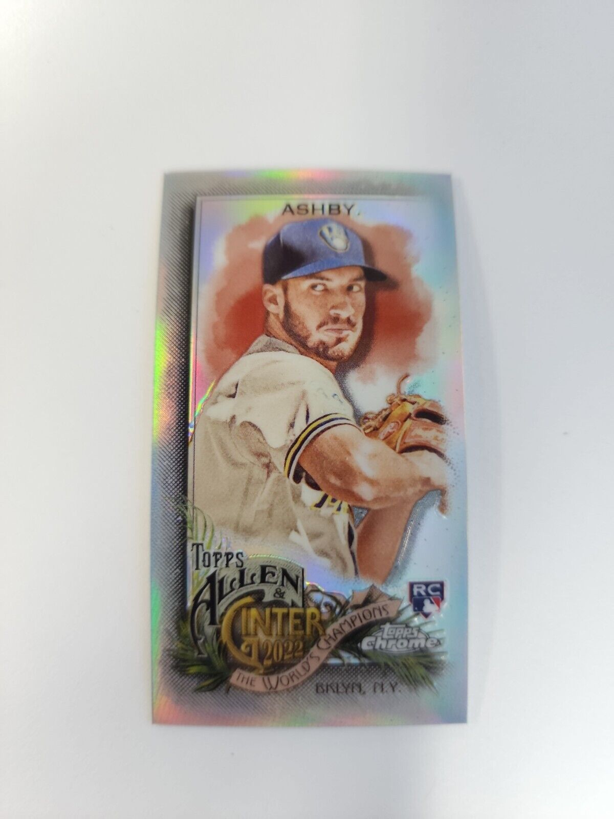 Aaron Ashby 2022 Allen & Ginter Chrome Mini #174 Refractor RC