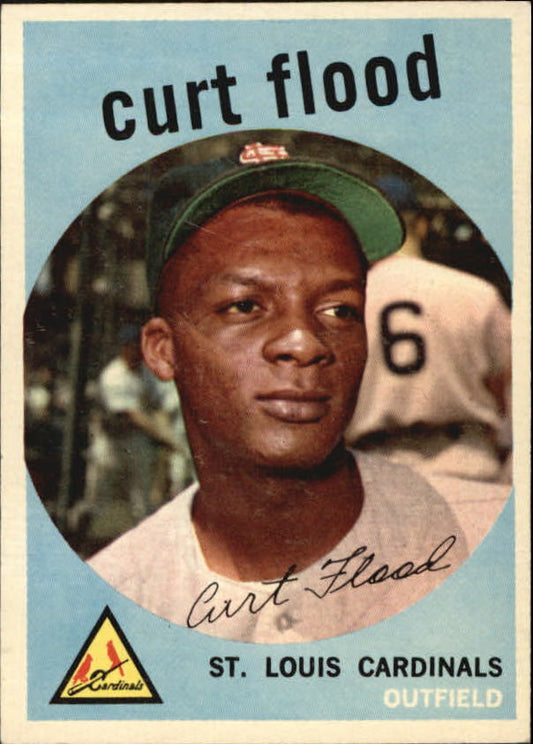 1959 Topps #353 Curt Flood - NM