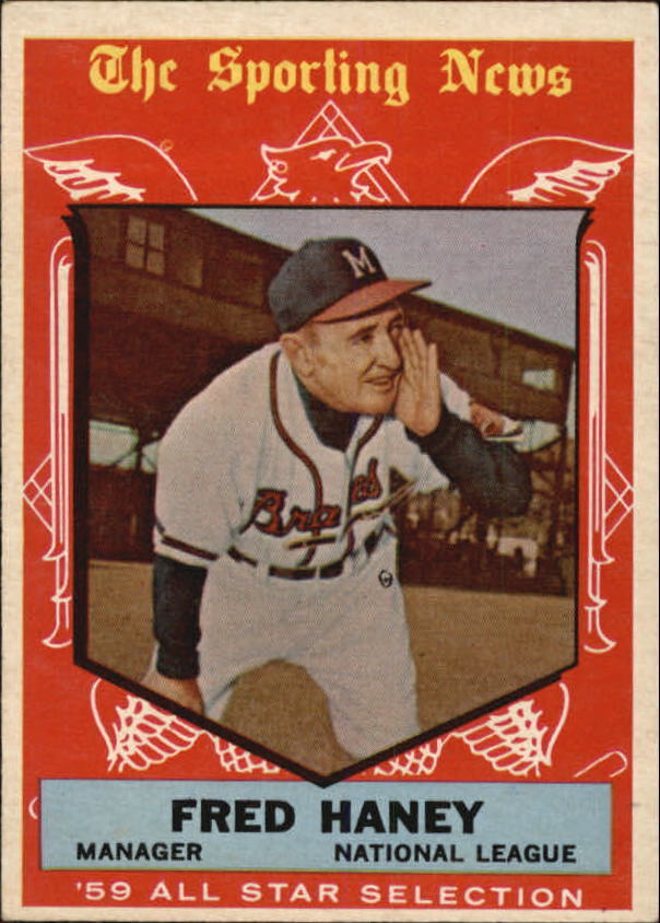 1959 Topps #551 Fred Haney AS MG - NM