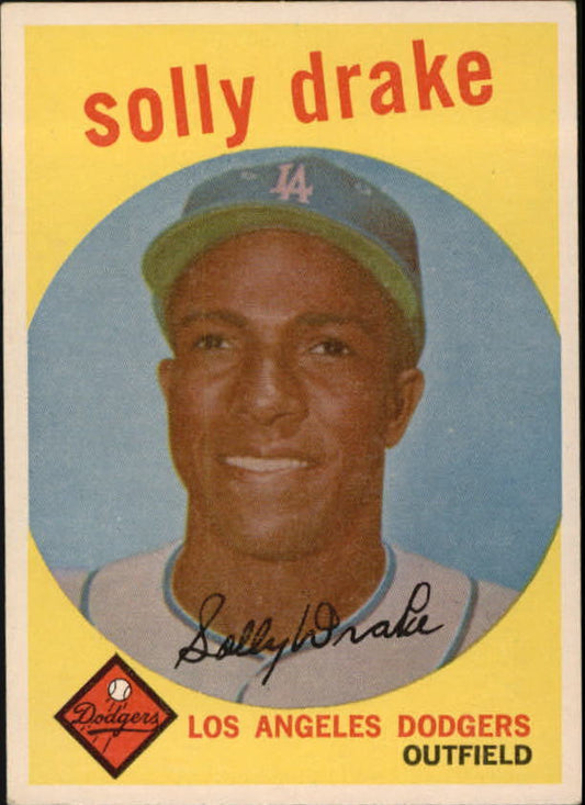 1959 Topps #406 Solly Drake - NM