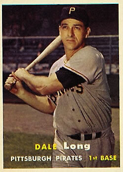 1957 Topps #3 Dale Long - NM