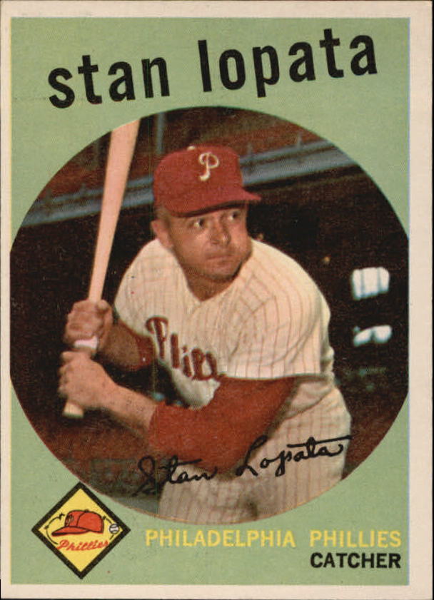 1959 Topps #412 Stan Lopata - NM