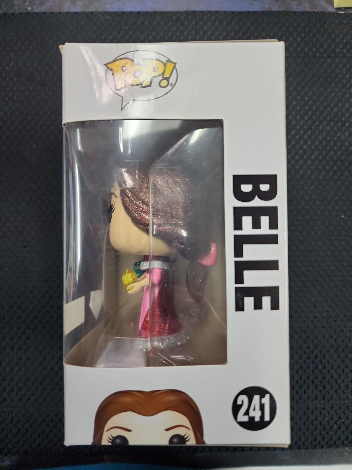 Funko Pop Disney Beauty & Beast #241 Belle Hot Topic Exclusive Diamond