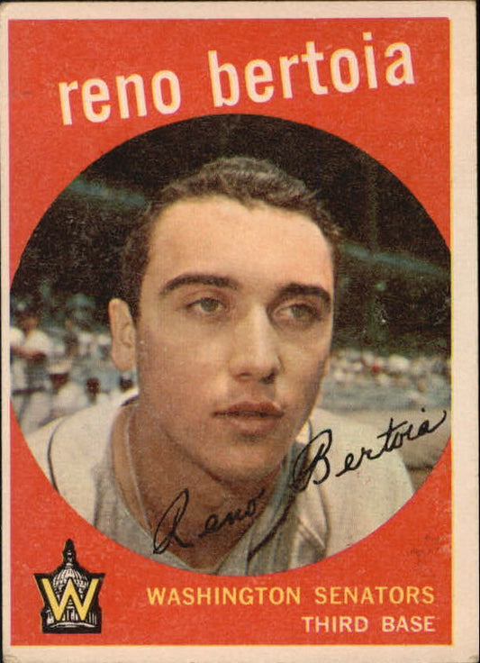 1959 Topps #84 Reno Bertoia - VgEx+