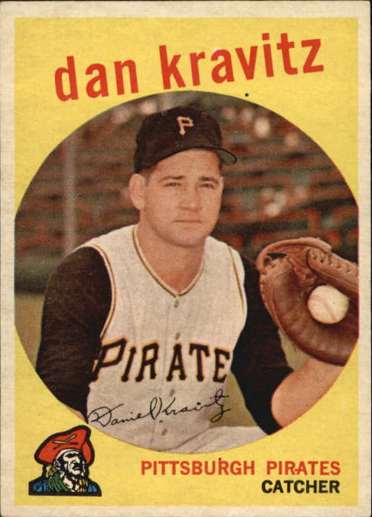 1959 Topps #536 Danny Kravitz - NM
