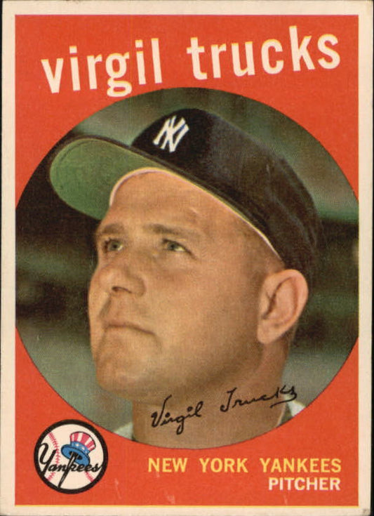 1959 Topps #417 Virgil Trucks - NM