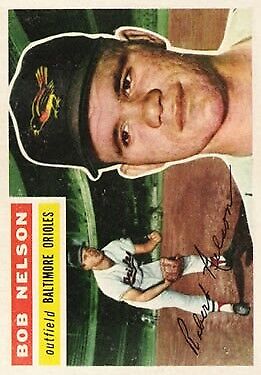 1956 Topps #169 Bob Nelson RC - NM