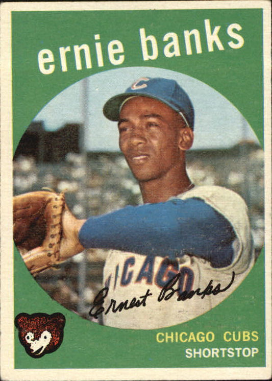 1959 Topps #350 Ernie Banks - NM