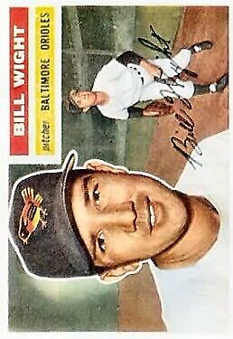 1956 Topps #286 Bill Wight - NM