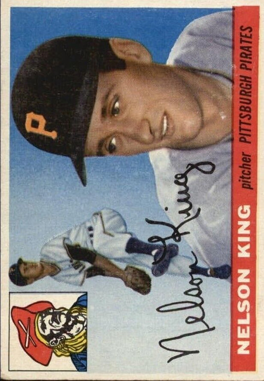 1955 Topps #112 Nelson King RC - NM