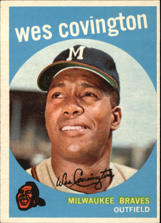1959 Topps #290 Wes Covington - NM