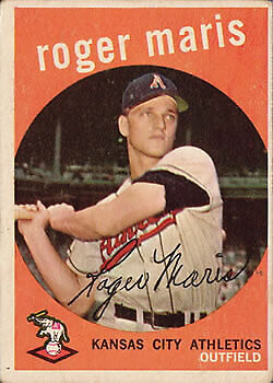 1959 Topps #202 Roger Maris - NM