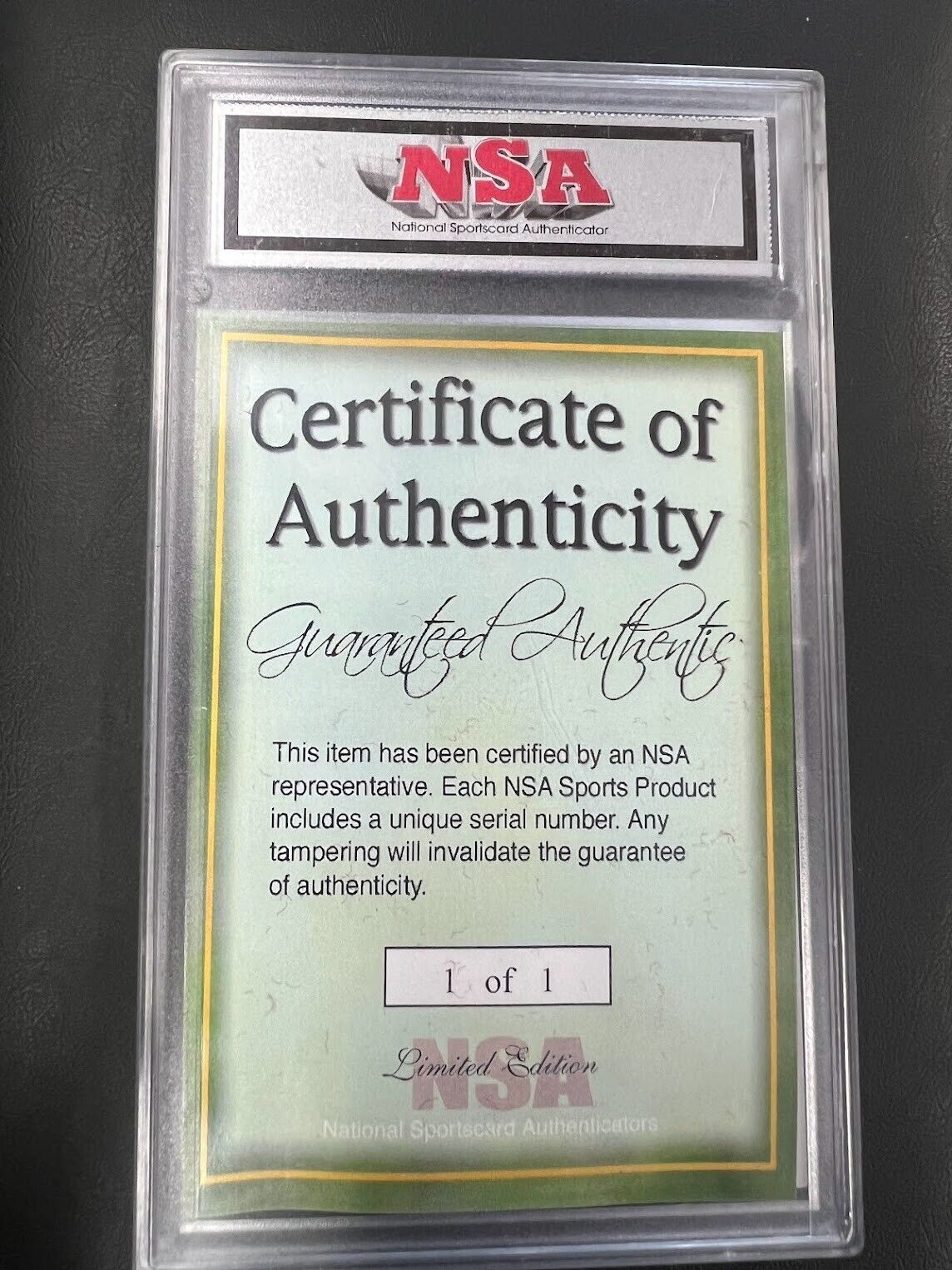 MICHAEL JORDAN, KOBE BRYANT 1/1 NSA AUTHENTICATED Game Used Dual Jersey J
