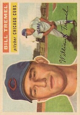 1956 Topps #96 Bill Tremel - NM