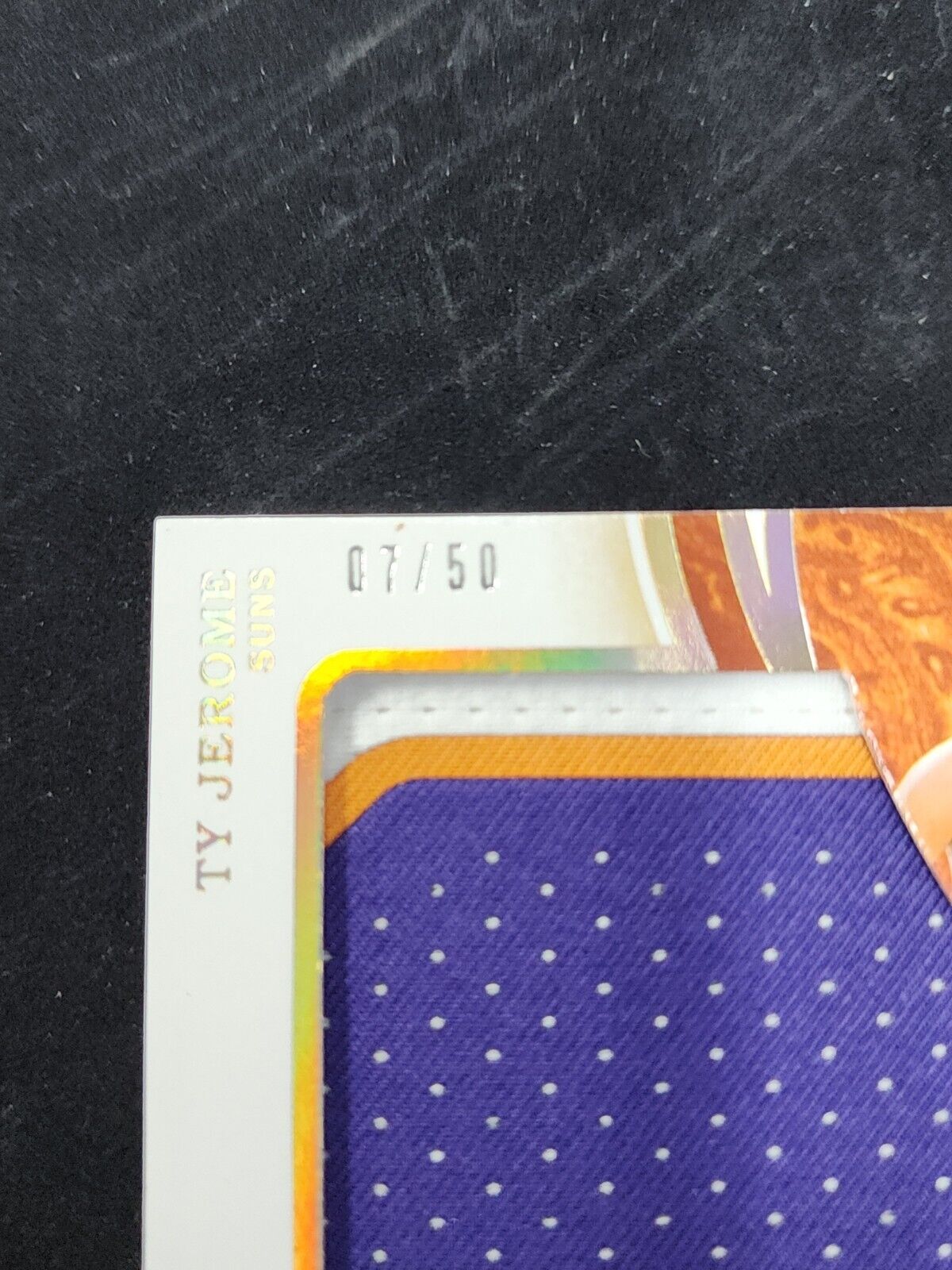 2019-20 Panini Immaculate Collection Ty Jerome Jumbo Patch #'d 07/50 *ROOKIE*