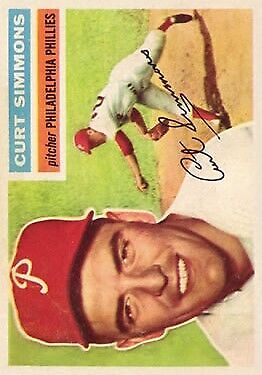 1956 Topps #290 Curt Simmons - NM