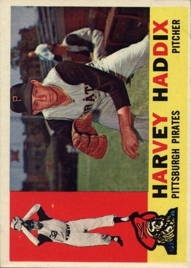 1960 Topps #340 Harvey Haddix - Ex+