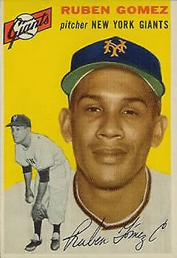 1954 Topps #220 Ruben Gomez RC - NM