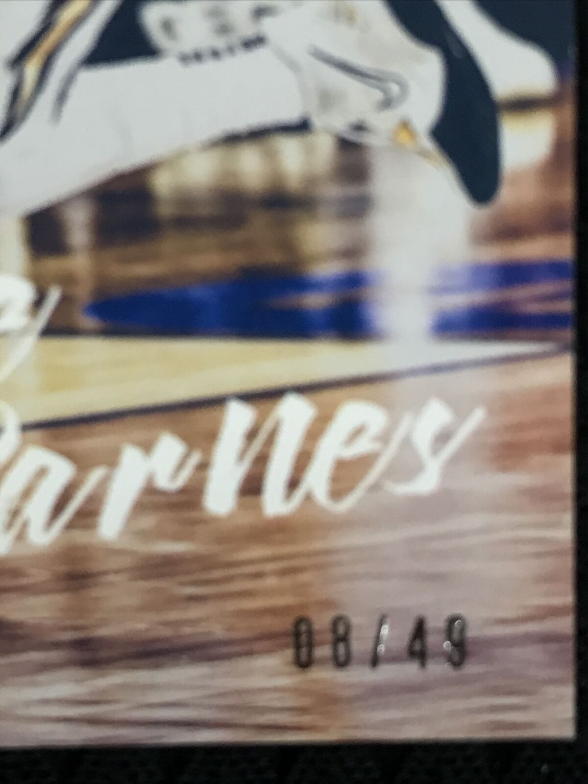 Scottie Barnes 2021 Chronicles Luminance Purple Parallel #82 /49 **