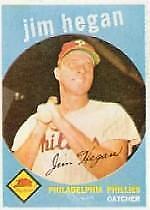 1959 Topps #372 Jim Hegan - NM