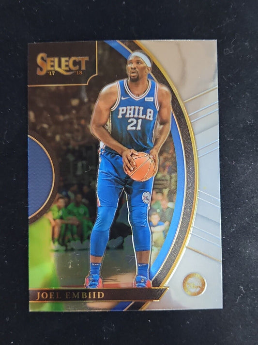 Cb36b #35 Joel Embiid Philadelphia 76ers 2017/18 Panini select concourse