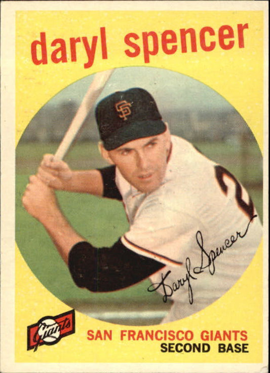 1959 Topps #443 Daryl Spencer - NM