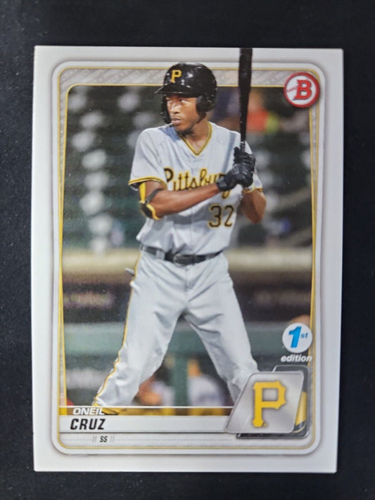 Oneil Cruz 2020 Bowman Draft 1st Edition Rookie Prospect #BD-65