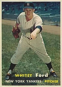 1957 Topps #25 Whitey Ford - NM