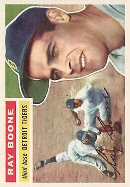 1956 Topps #6 Ray Boone - Vg+