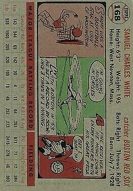 1956 Topps #168 Sammy White - NM