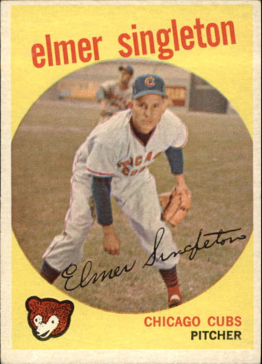 1959 Topps #548 Elmer Singleton - NM