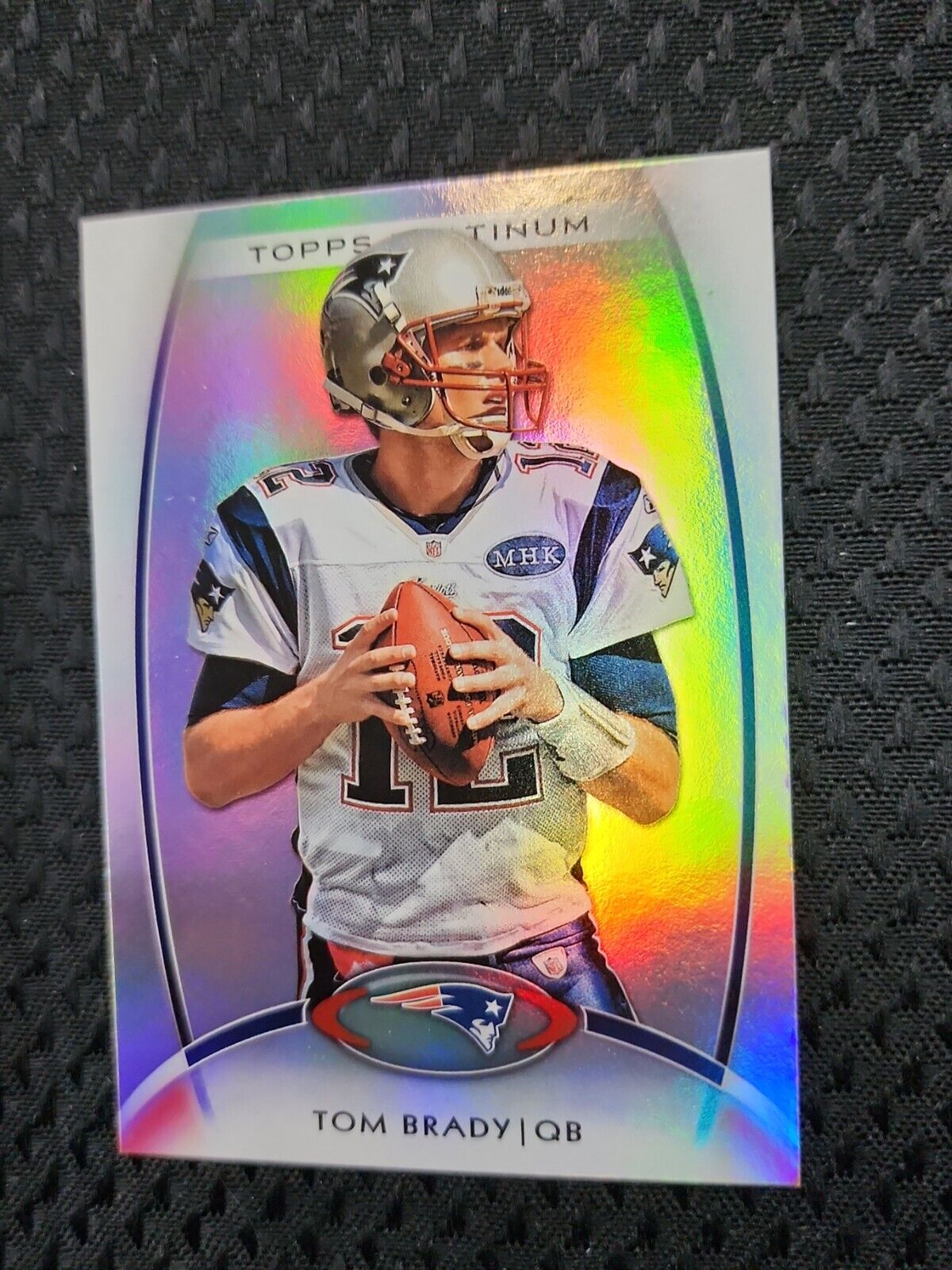 2012 Topps Platinum Silver Holo Refractor Tom Brady #50 INVEST GOAT HOF MVP