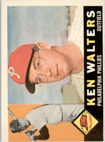 1960 Topps #511 Ken Walters RC - Ex+