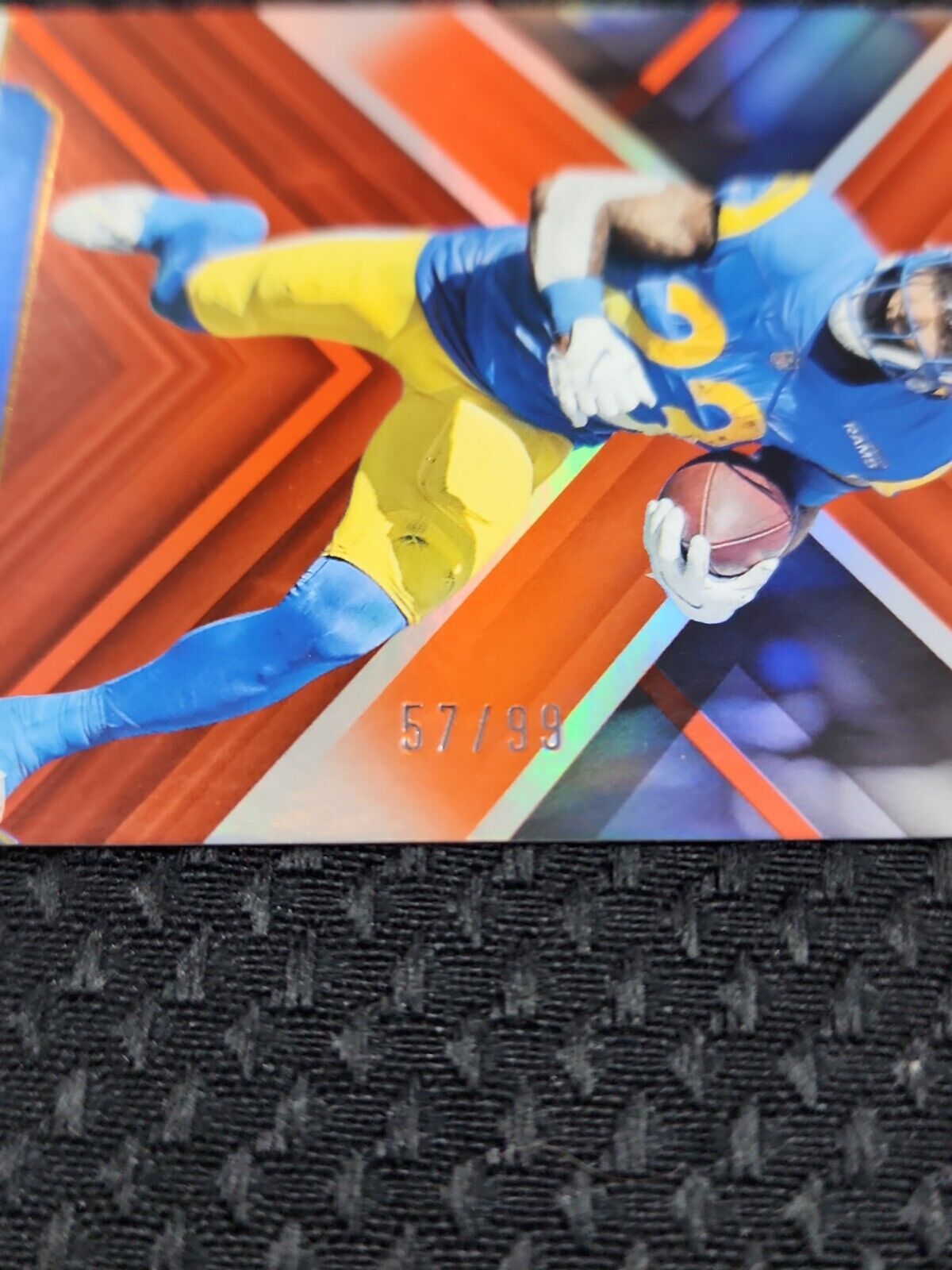 2022 Panini XR Cam Akers Orange Foil Card /99