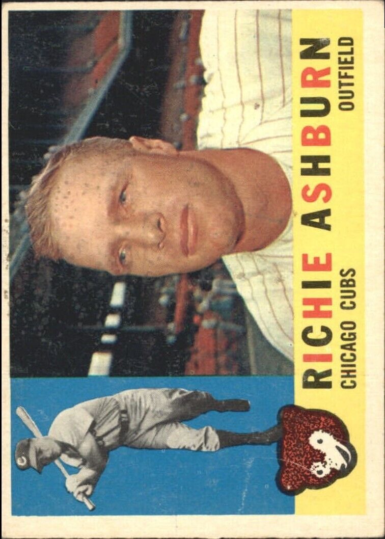 1960 Topps #305 Richie Ashburn - Ex+
