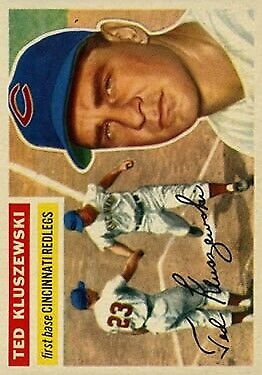 1956 Topps #25 Ted Kluszewski - Vg+