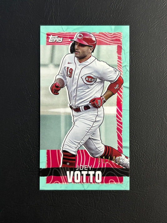 2023 Topps Rip Card Mini Joey Votto Aqua 1/40 Reds