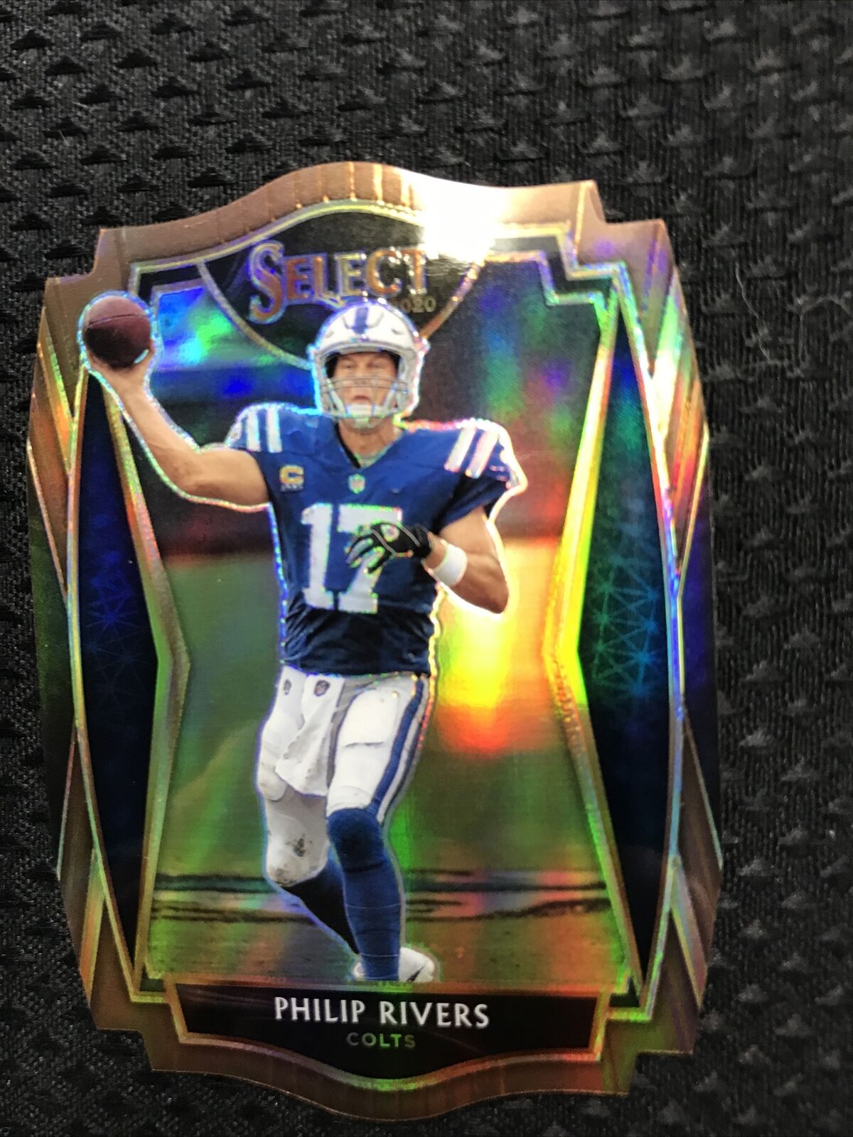 2020 Select Philip Rivers Die Cut COPPER Prizm Card #/355 Premiere Level Colts!