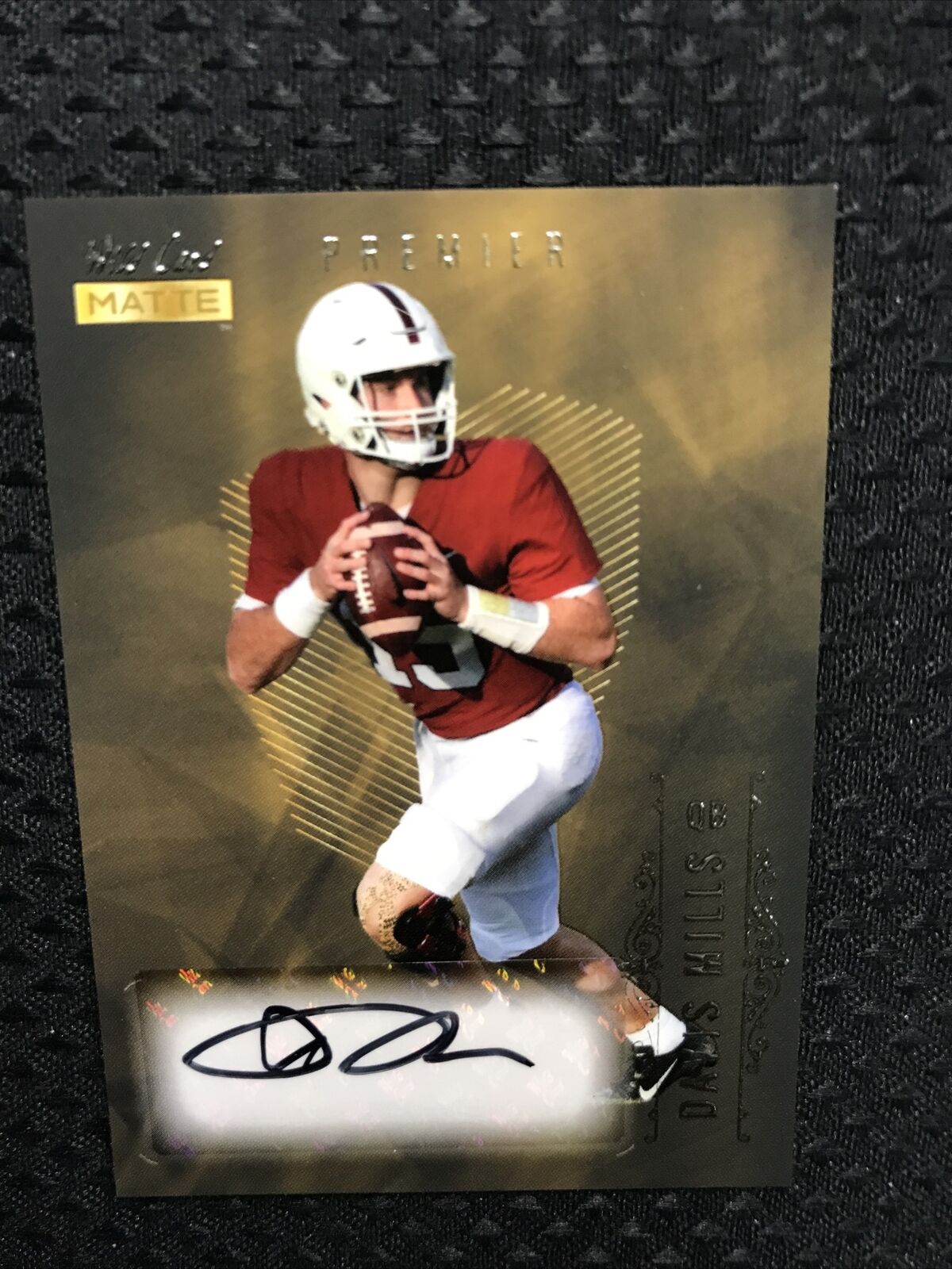 DAVIS MILLS 2021 WILD CARD MATTE PREMIER ROOKIE AUTO RC #MB-A