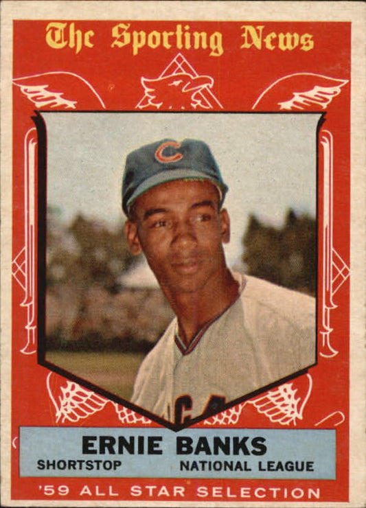 1959 Topps #559 Ernie Banks AS - NM