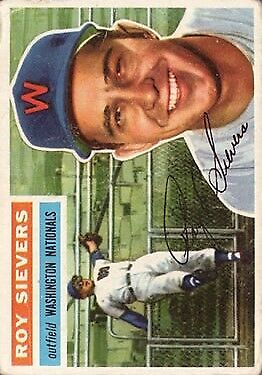 1956 Topps #75 Roy Sievers DP - NM