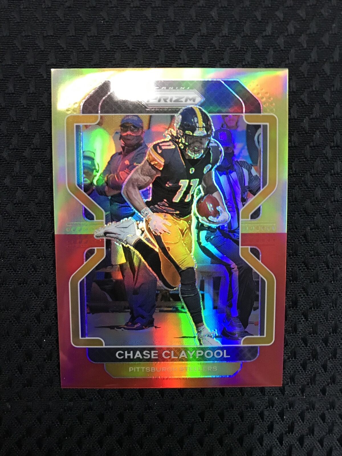 Chase Claypool 2021 Panini Prizm T-mall Asia Red #251 Pittsburgh Steelers NFL