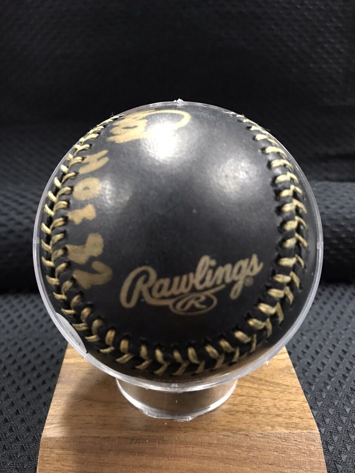 Frank Robinson Signed GOLD INK Autograph Baseball Inscribed HOF 82 JSA COA