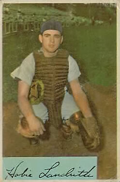 1954 Bowman #220 Hobie Landrith RC - NM