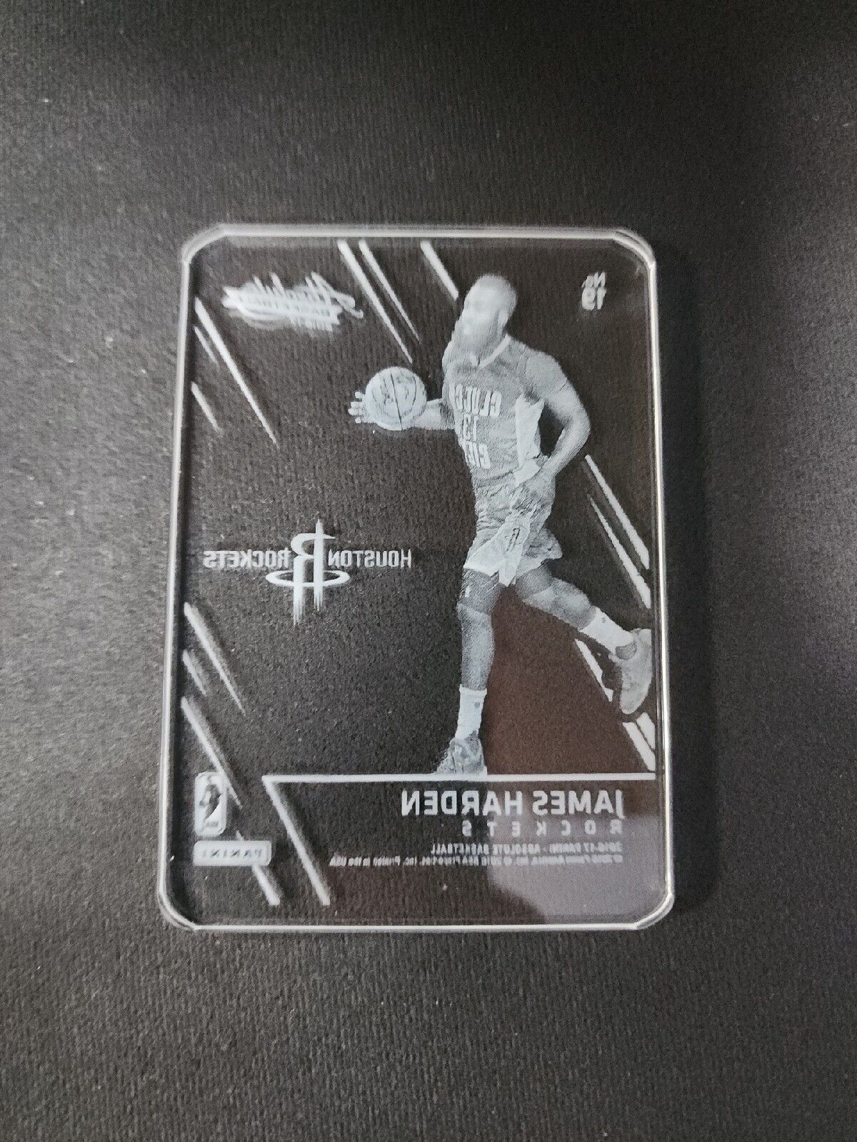 James Harden 2016-17 Panini Absolute Memorabilia GLASS #19