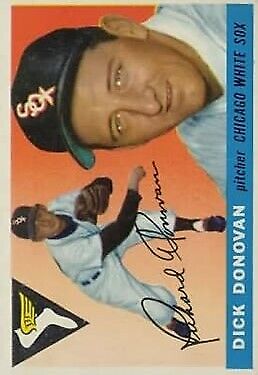 1955 TOPPS Baseball outlets Card Dick Donovan #146