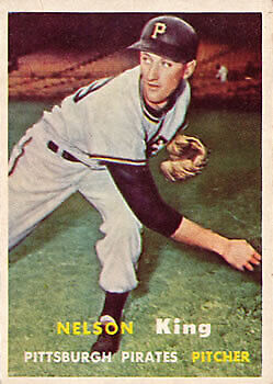 1957 Topps #349 Nellie King - Vg+