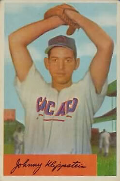 1954 Bowman #29 Johnny Klippstein - NM