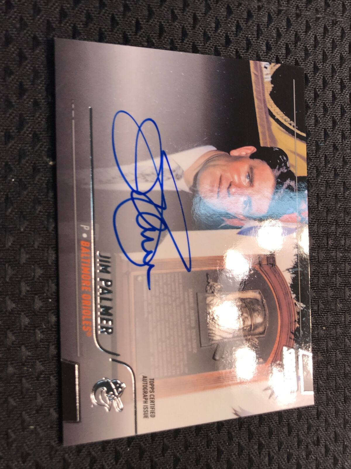 2022 Topps Stadium Club Jim Palmer Auto HOF