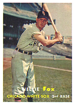1957 Topps #38 Nellie Fox - NM